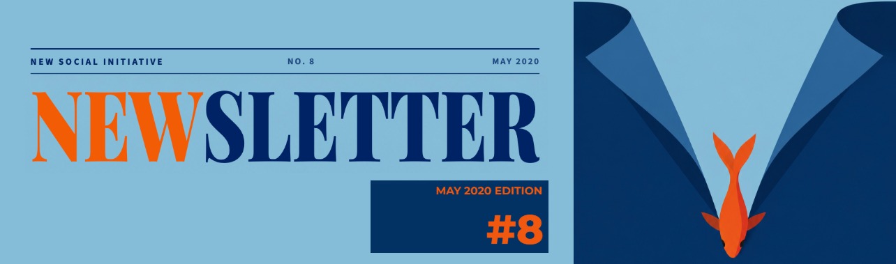 Newsletter #8 cover, May 2020