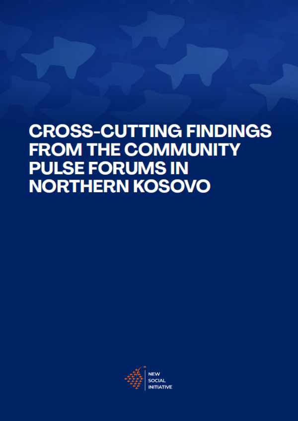 Cover of the publication Cross-Cutting Findings From the Community Pulse Forums in Northern Kosovo