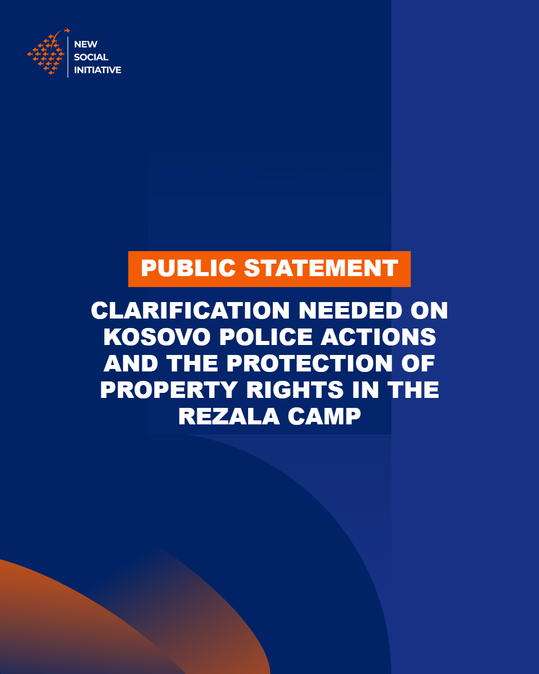 Public statement: Clarification Needed on Kosovo Police Actions and the Protection of Property Rights in the Rezala Camp